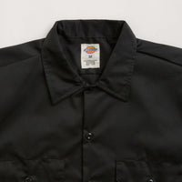 Dickies Short Sleeve Work Shirt - Black / Black thumbnail