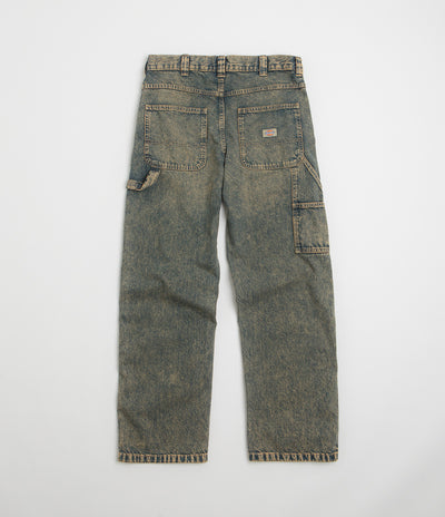 Dickies Stevensville Carpenter Jeans - Yellow Fade Indigo