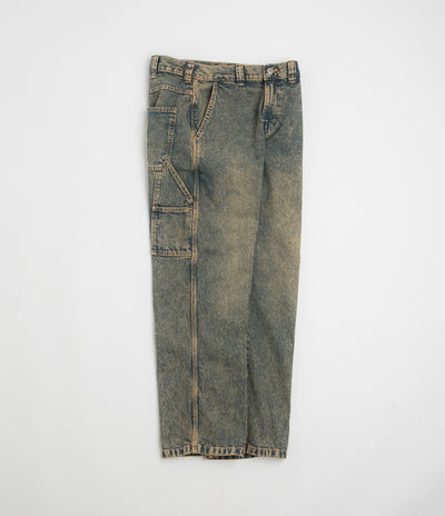 Dickies Stevensville Carpenter Jeans - Yellow Fade Indigo