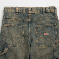 Dickies Stevensville Carpenter Jeans - Yellow Fade Indigo thumbnail