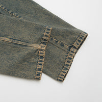 Dickies Stevensville Carpenter Jeans - Yellow Fade Indigo thumbnail