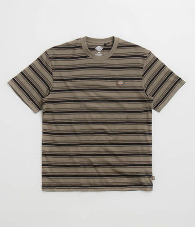 Dickies Stevensville Stripe T-Shirt - Mushroom