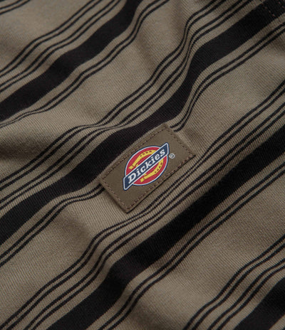 Dickies Stevensville Stripe T-Shirt - Mushroom