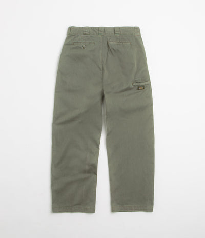 Dickies Unionville Pleated Work Pants - Military Green