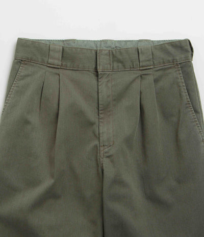 Dickies Unionville Pleated Work Pants - Military Green