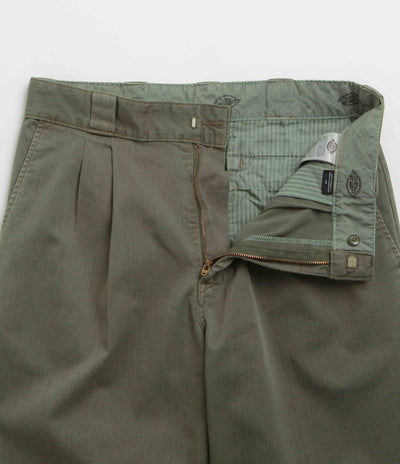 Dickies Unionville Pleated Work Pants - Military Green