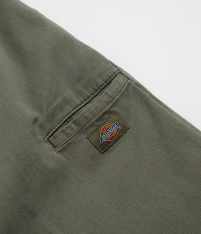 Dickies Unionville Pleated Work Pants - Military Green