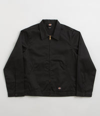 Dickies Unlined Eisenhower Jacket - Black / Black