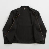 Dickies Unlined Eisenhower Jacket - Black / Black thumbnail