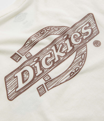 Dickies Wood Logo T-Shirt - Egret