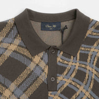 Dime Antique Polo Shirt - Brown Multi thumbnail