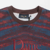 Dime Brushstroke Shirt - Bordeaux thumbnail