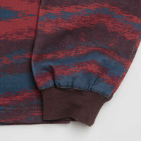 Dime Brushstroke Shirt - Bordeaux thumbnail