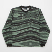 Dime Brushstroke Shirt - Hunter Green thumbnail