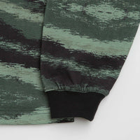 Dime Brushstroke Shirt - Hunter Green thumbnail