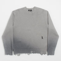 Dime Cat Knit Sweatshirt - Storm thumbnail