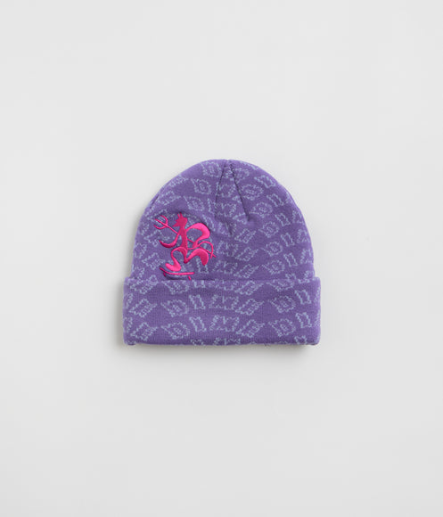 Dime Chopper Fold Beanie - Lavender