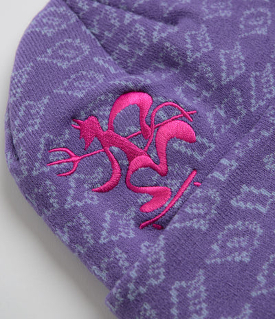 Dime Chopper Fold Beanie - Lavender