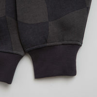 Dime Classic Checkmate Zip Hoodie - Charcoal thumbnail