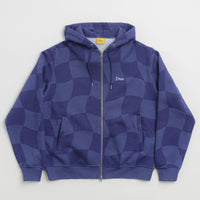 Dime Classic Checkmate Zip Hoodie - Navy thumbnail