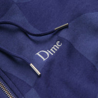 Dime Classic Checkmate Zip Hoodie - Navy thumbnail