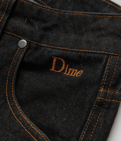 Dime Classic Relaxed Jeans - Black Washed