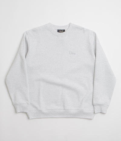 Dime Classic Small Logo Crewneck Sweatshirt - Ash