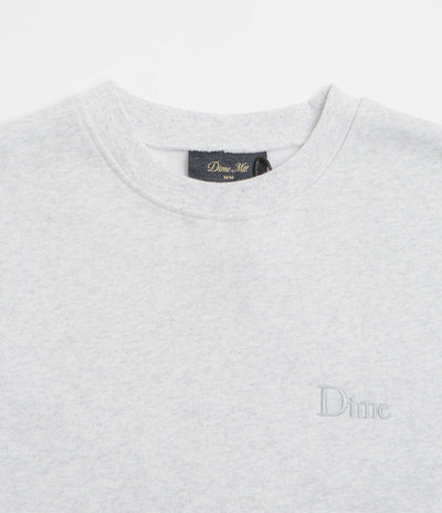 Dime Classic Small Logo Crewneck Sweatshirt - Ash