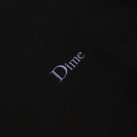 Dime Classic Small Logo Crewneck Sweatshirt - Black thumbnail