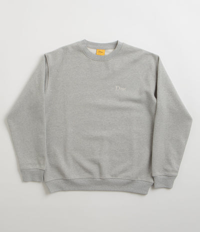 Dime Classic Small Logo Crewneck Sweatshirt - Heather Grey