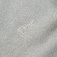 Dime Classic Small Logo Crewneck Sweatshirt - Heather Grey thumbnail