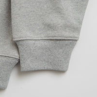 Dime Classic Small Logo Crewneck Sweatshirt - Heather Grey thumbnail