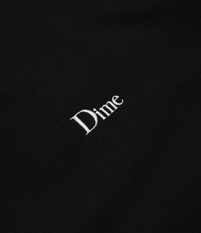 Dime Classic Small Logo Hoodie - Black