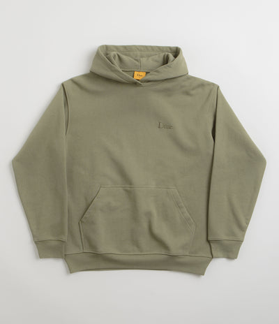 Dime Classic Small Logo Hoodie - Warm Khaki