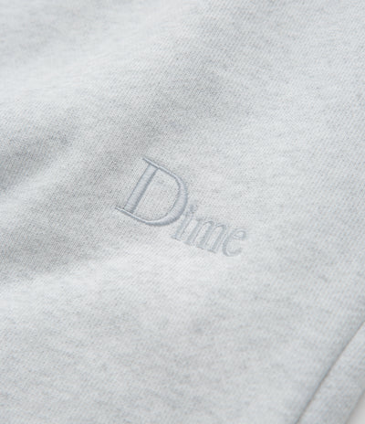 Dime Classic Small Logo Sweatpants - Ash