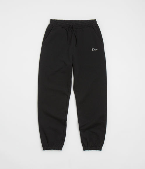 Dime Classic Small Logo Sweatpants - Black