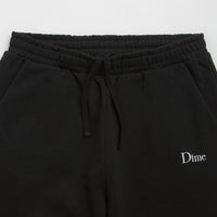 Dime Classic Small Logo Sweatpants - Black thumbnail