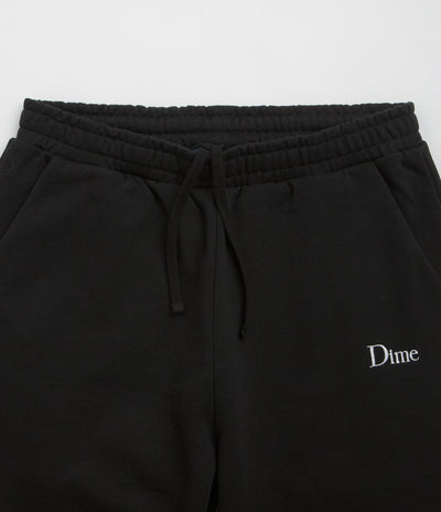 Dime Classic Small Logo Sweatpants - Black