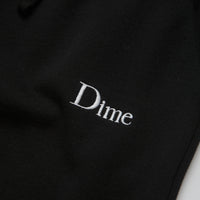 Dime Classic Small Logo Sweatpants - Black thumbnail