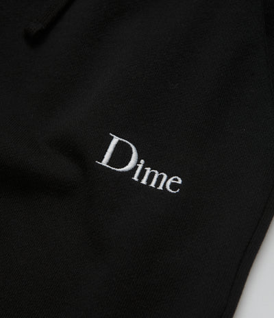 Dime Classic Small Logo Sweatpants - Black