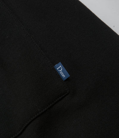 Dime Classic Small Logo Sweatpants - Black