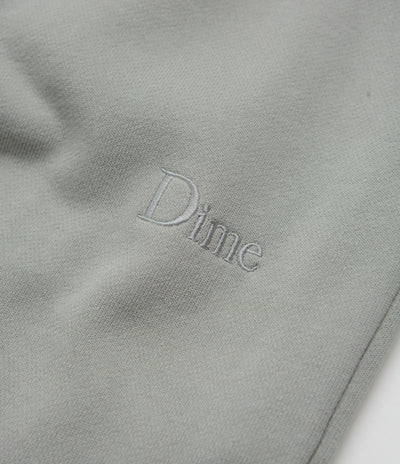 Dime Classic Small Logo Sweatpants - Gravel