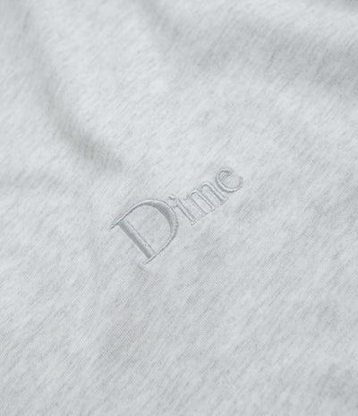 Dime Classic Small Logo T-Shirt - Ash