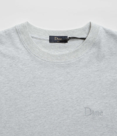 Dime Classic Small Logo T-Shirt - Ash