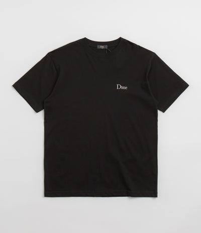 Dime Classic Small Logo T-Shirt - Black