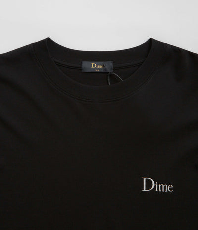 Dime Classic Small Logo T-Shirt - Black