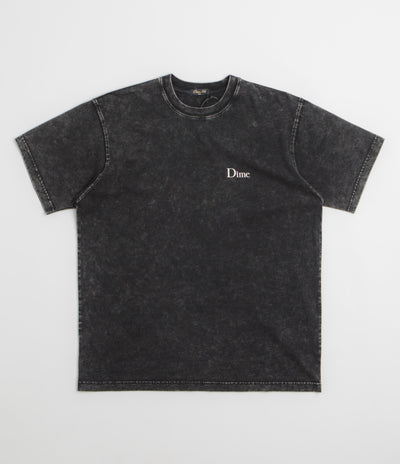 Dime Classic Small Logo T-Shirt - Faded Black