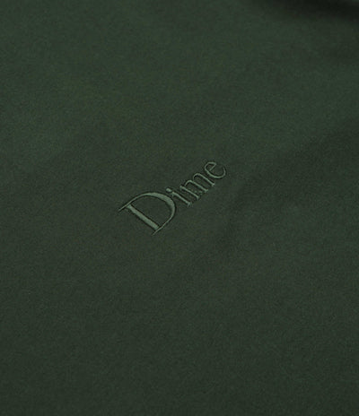 Dime Classic Small Logo T-Shirt - Forest Green