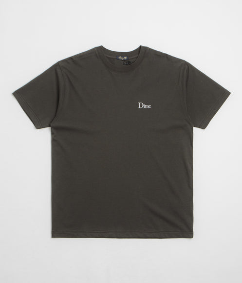 Dime Classic Small Logo T-Shirt - Vintage Black