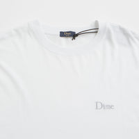 Dime Classic Small Logo T-Shirt - White thumbnail